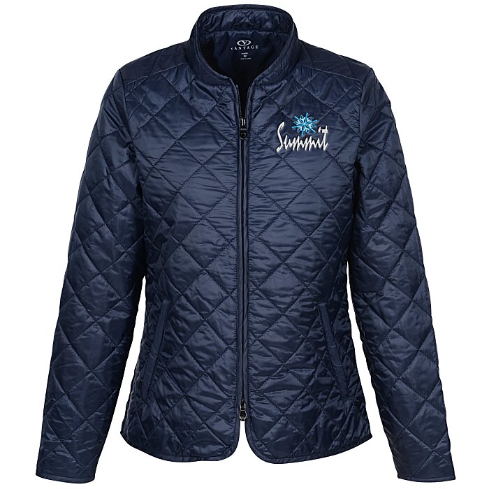 Custom Diamond Quilted Jacket - Ladies'