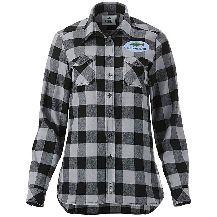 Custom Roots73 Sprucelake Flannel Plaid Shirt - Ladies' - 24 hr