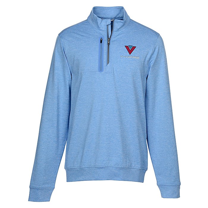Custom Cutter & Buck DryTec Stealth 1/2-Zip Pullover - Men's