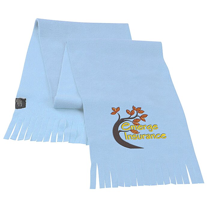 Custom Polar Fleece Fringed Scarf - 24 hr