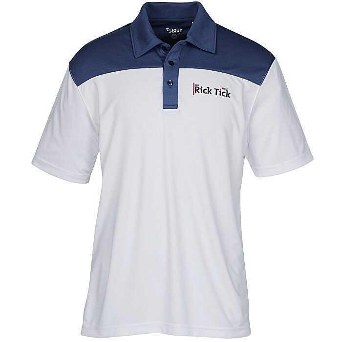 Custom Parma Colourblock Polo - Men's