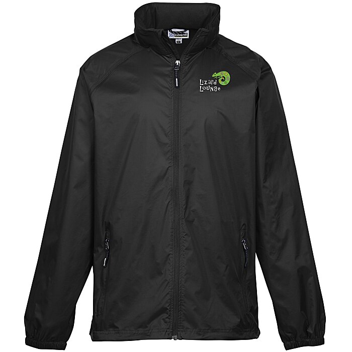 Custom Ripstop Hooded Rain Jacket - Men's