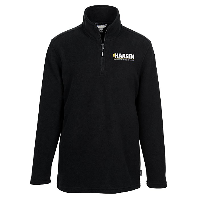 Custom Midweight Microfleece 1/4-Zip Pullover - Men's