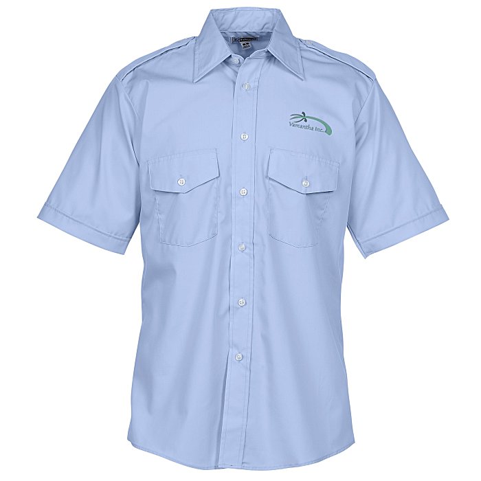 Custom Navigator Short Sleeve Shirt - Men's