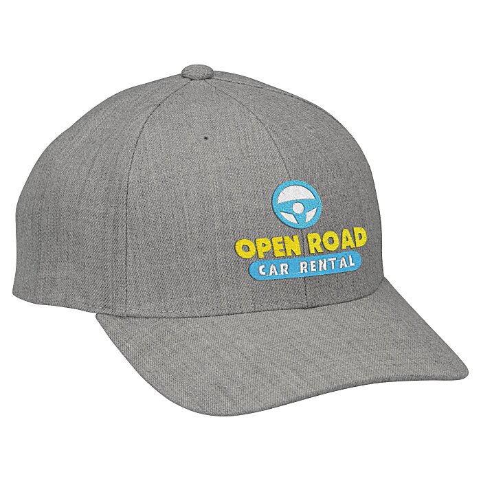 Custom Yupoong Premium Curved Visor Snapback Cap