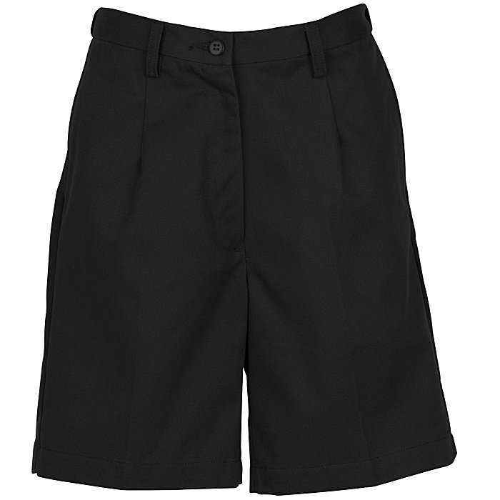 Custom Flat Front Shorts - Ladies'