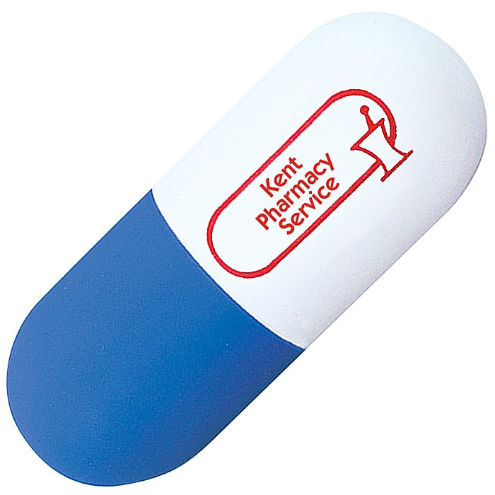 Custom Capsule Stress Reliever