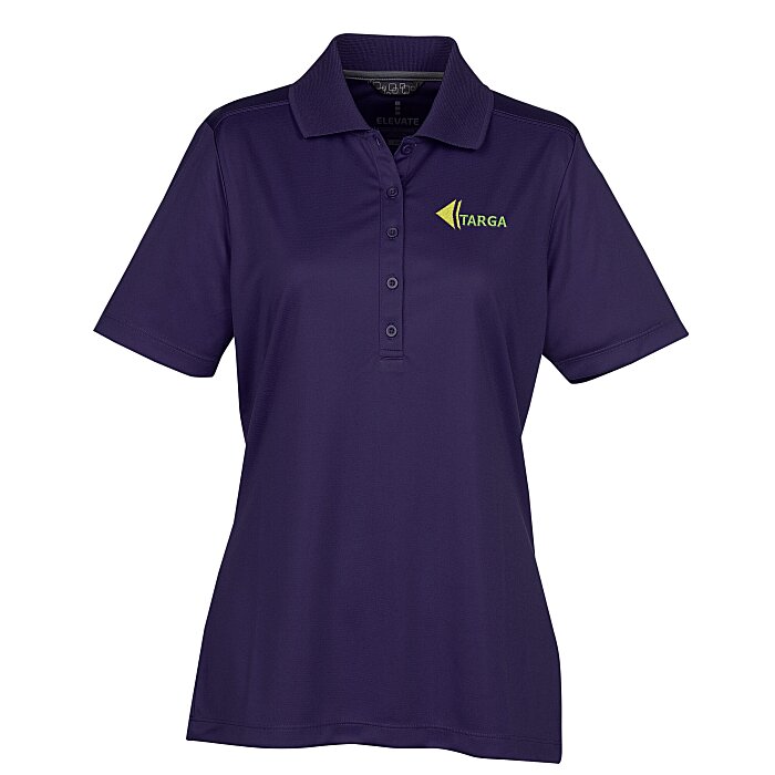 Custom Dade Textured Performance Polo - Ladies' - Embroidered - 24 hr