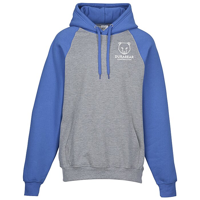 Custom Everyday Fleece Two-Tone Hooded Sweatshirt - Screen
