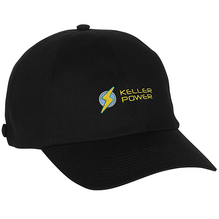 Custom Cotton Twill Low Fit Cap with Face Mask Buttons