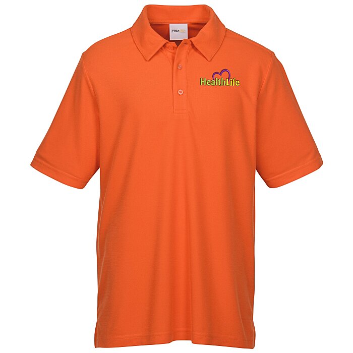 Custom Fusion ChromaSoft Pique Polo - Men's