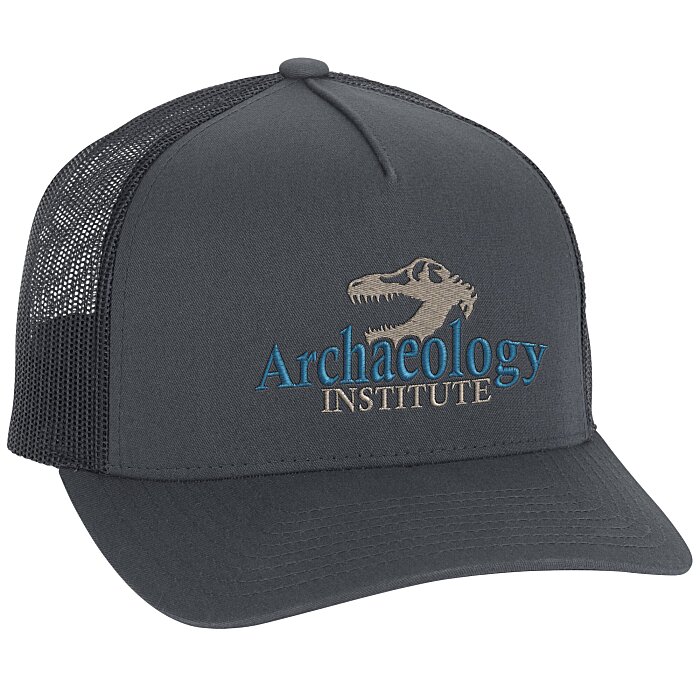 Custom Yupoong Five Panel Retro Trucker Cap