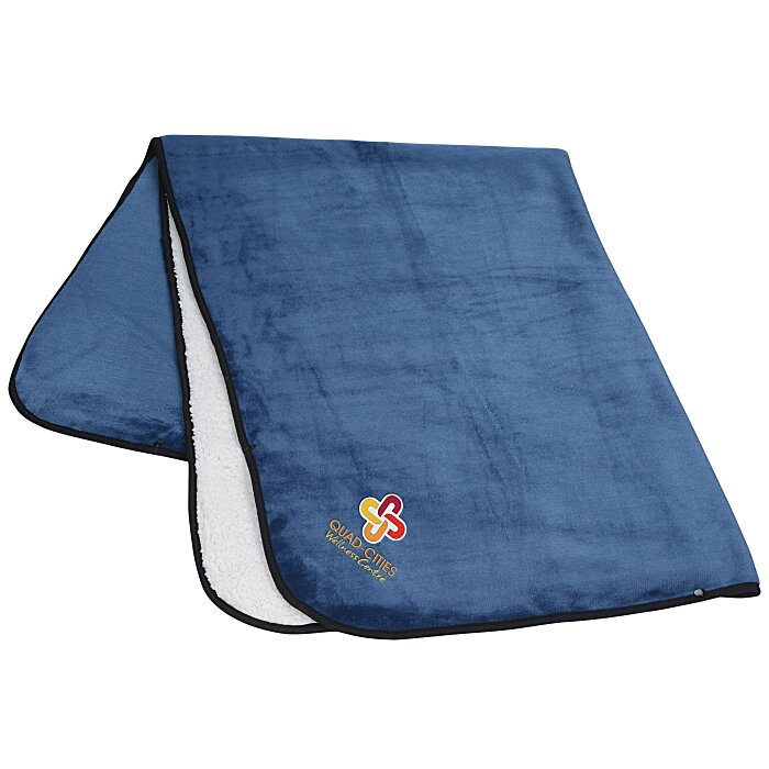 Custom Wearable Fleece Sherpa Blanket
