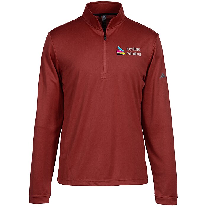 Custom adidas Lightweight 1\u0026#047;4-Zip Pullover - Men\u0026#039;s
