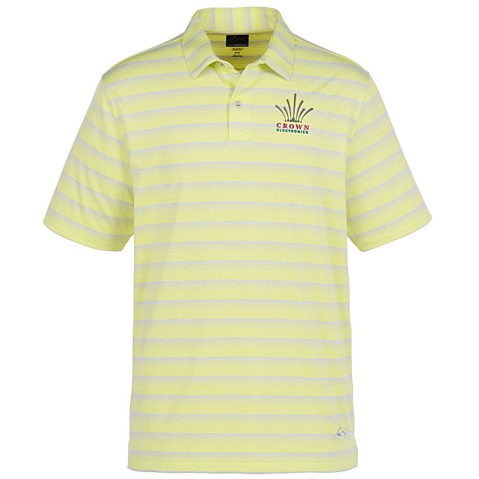 Custom Greg Norman Stripe Polo - Men's