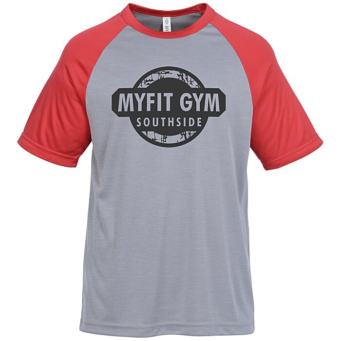 Custom Zone Colourblock Raglan T-Shirt