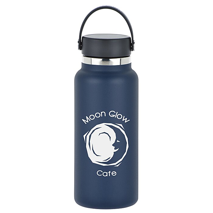 Custom Hydro Flask Wide Mouth with Flex Cap - 32 oz