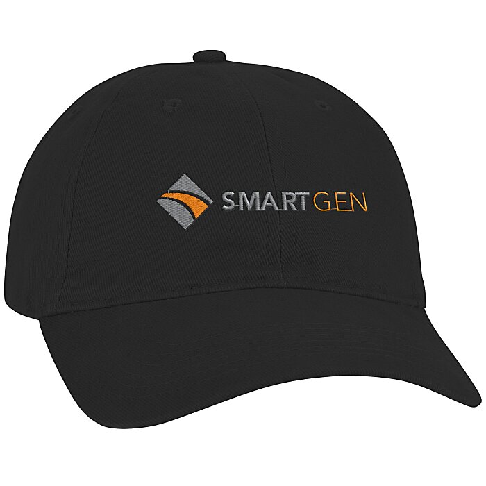 Custom Unstructured Heavyweight Cotton Twill Cap - 24 hr