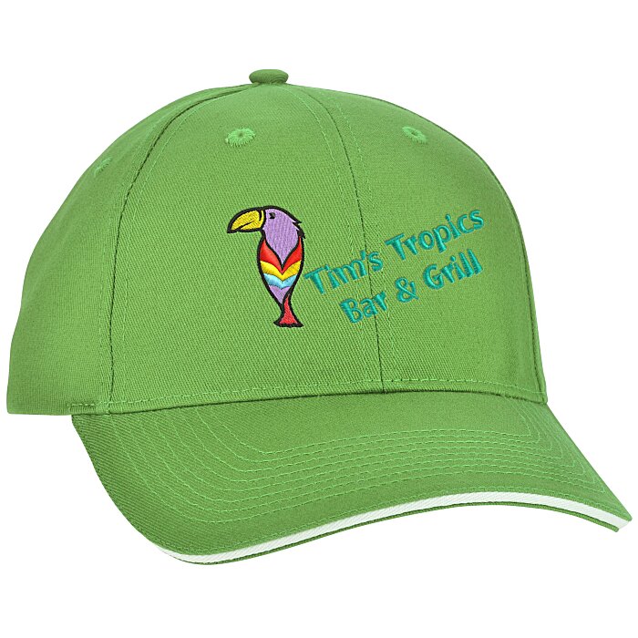 Custom Berne Cotton Twill Sandwich Cap - 24 hr