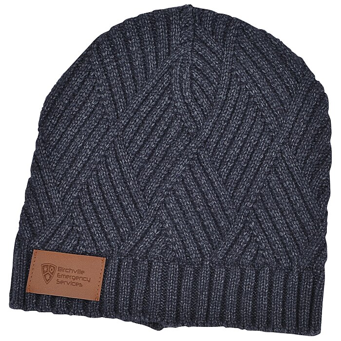 Custom Trellis Knit Beanie