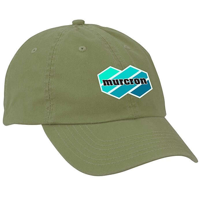 Custom Washed Chino Twill Cap - Full Colour