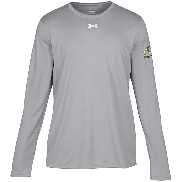 Custom Under Armour Team Tech Long Sleeve T-Shirt - Men's - Embroidered