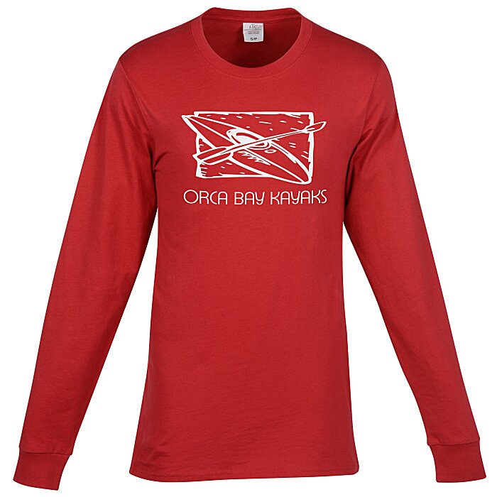 Custom Everyday Ringspun Cotton Long Sleeve T-Shirt
