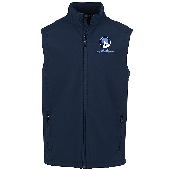 Custom Crossland Soft Shell Vest - Men's - Full Colour