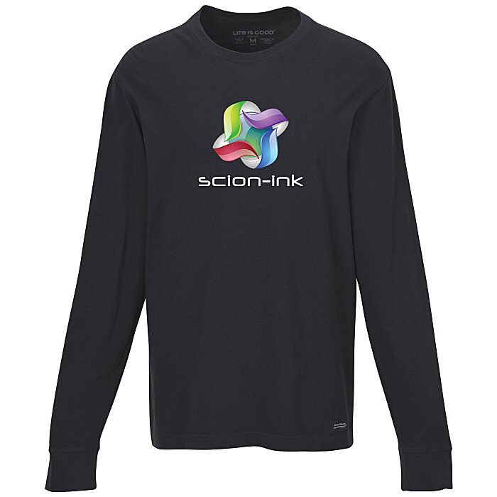 Custom Life is Good Crusher Long Sleeve Tee - Men's - Full Colour