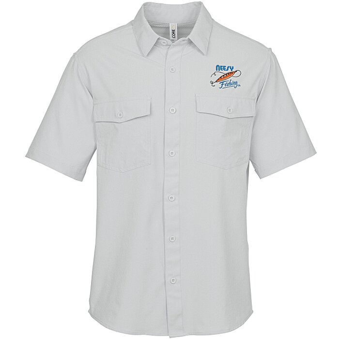 Custom Ultra UVP Marina Short Sleeve Shirt - Men's