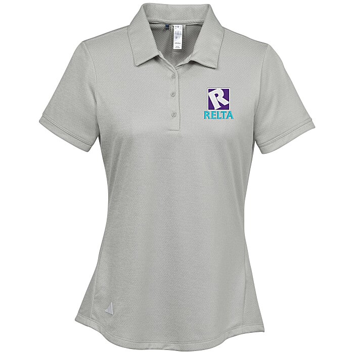 Custom adidas Space-Dyed Polo Shirt - Ladies'