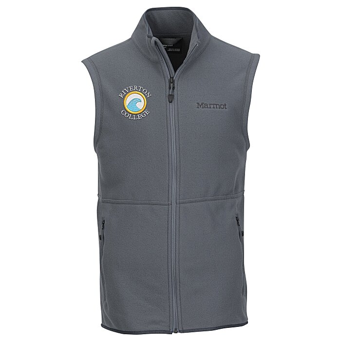 Custom Marmot Rocklin Fleece Vest - Men's