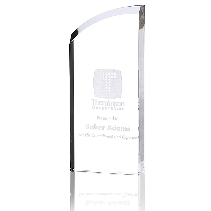Custom Enterprise Curve Acrylic Award