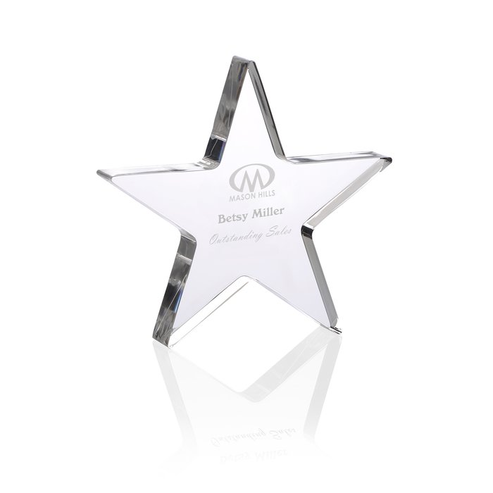 Custom Star Acrylic Award