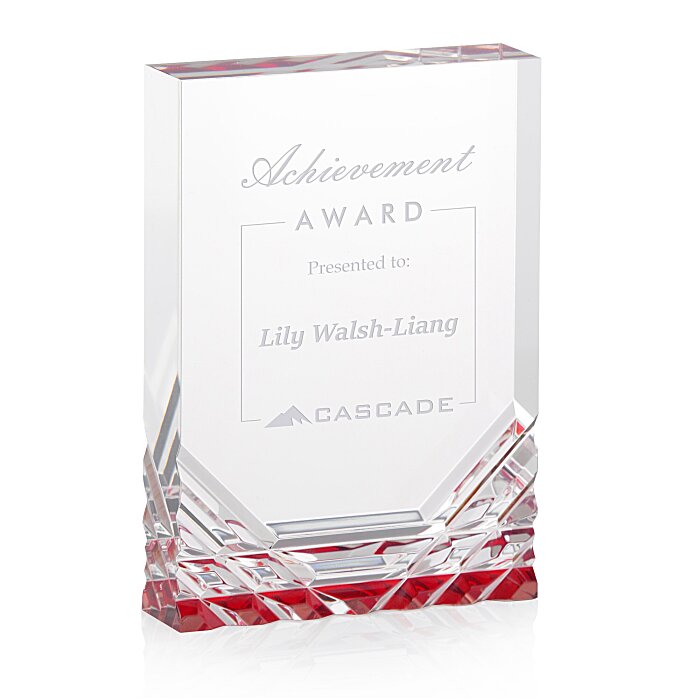 Custom Splendor Acrylic Award - 5 inches