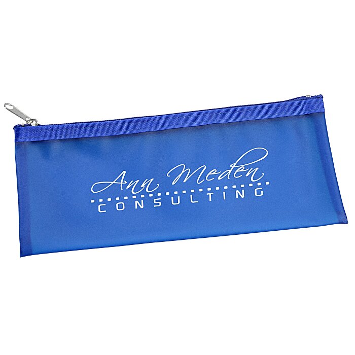 Custom Frosted School Pouch