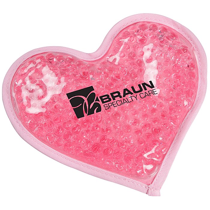 Custom Plush Heart Hot / Cold Pack
