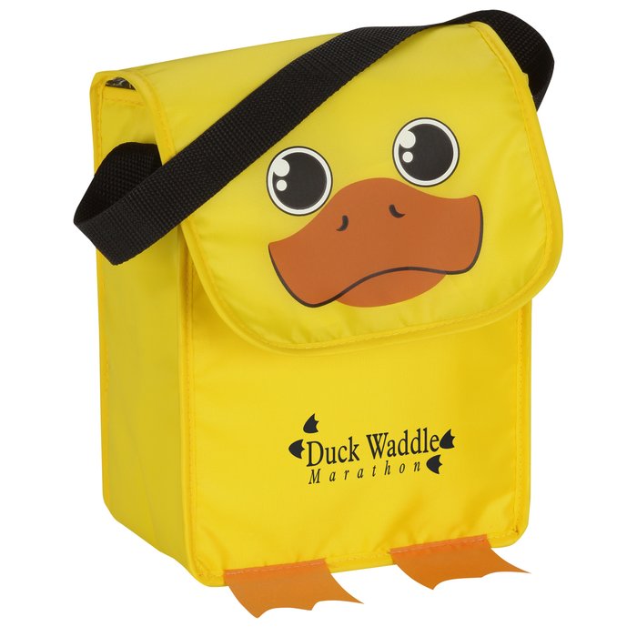 Custom Paws and Claws Lunch Bag - Duck