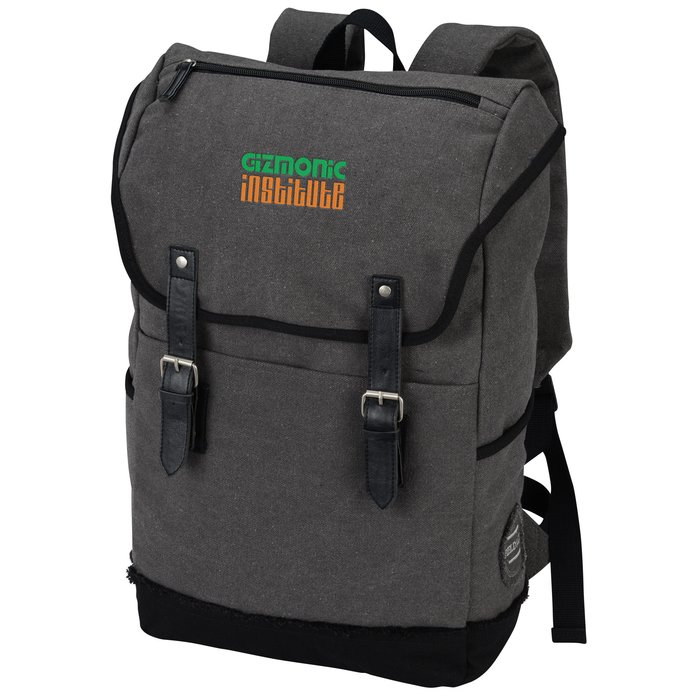 Custom Field & Co. Brooklyn Laptop Backpack - Embroidered