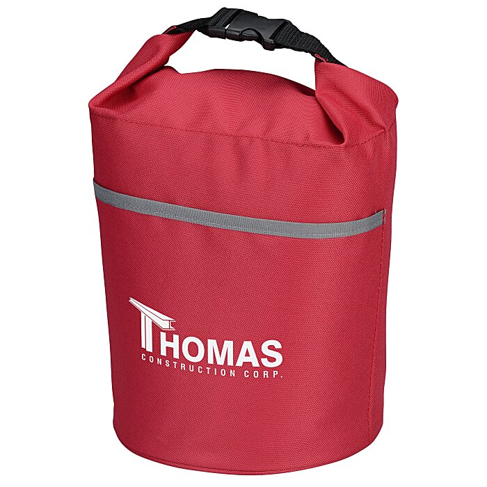 Custom Hilltop Bucket Lunch Cooler Bag