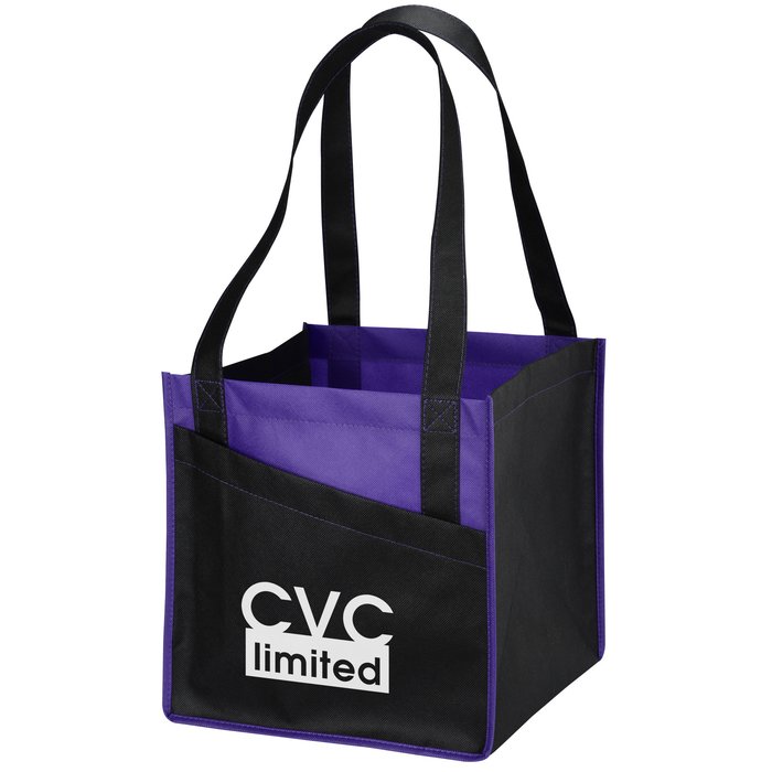 Custom Angled Pocket Square Tote