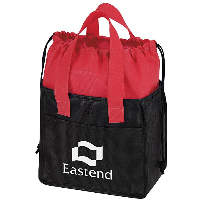 Custom Point Cinch Top Cooler Bag - 24 hr