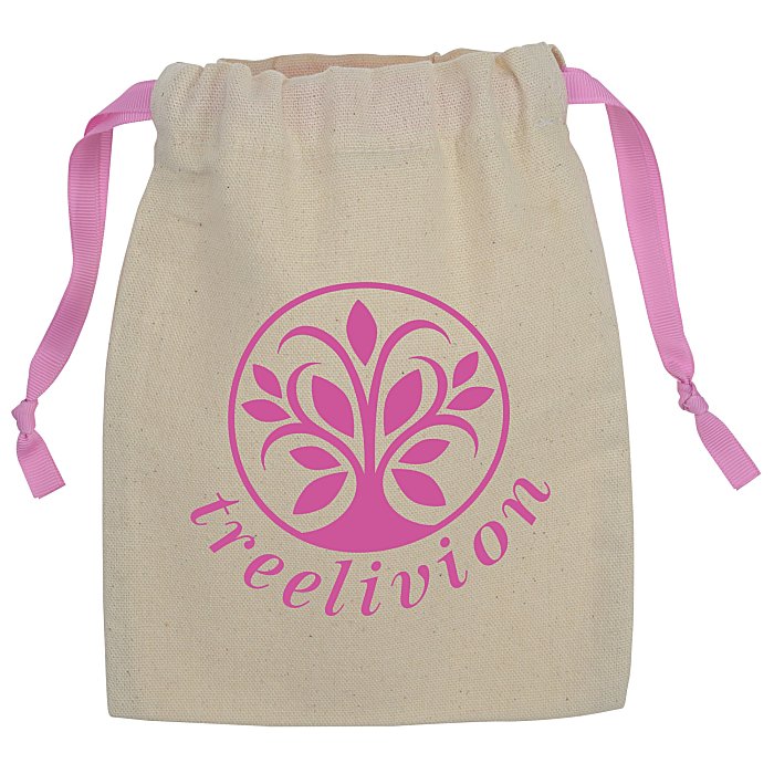 Custom Goodie Chroma Cord Bag - 8 1/8 inches x 6 3/4 inches