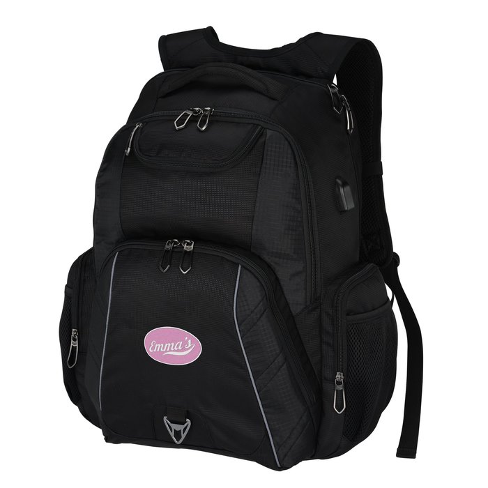 Custom Rainier 17-inch Computer Backpack - Embroidered