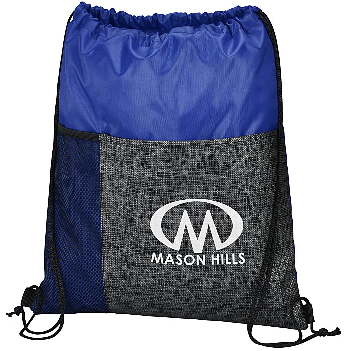 Custom Etched Pocket Drawstring Sportpack