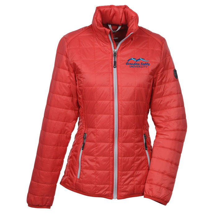 Custom Cutter & Buck Rainier Packable Jacket - Ladies'