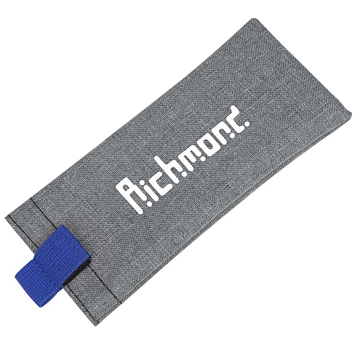 Custom Heathered Glasses Pouch