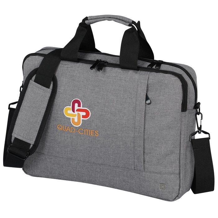 Custom Kapston Pierce Laptop Brief Bag - Embroidered