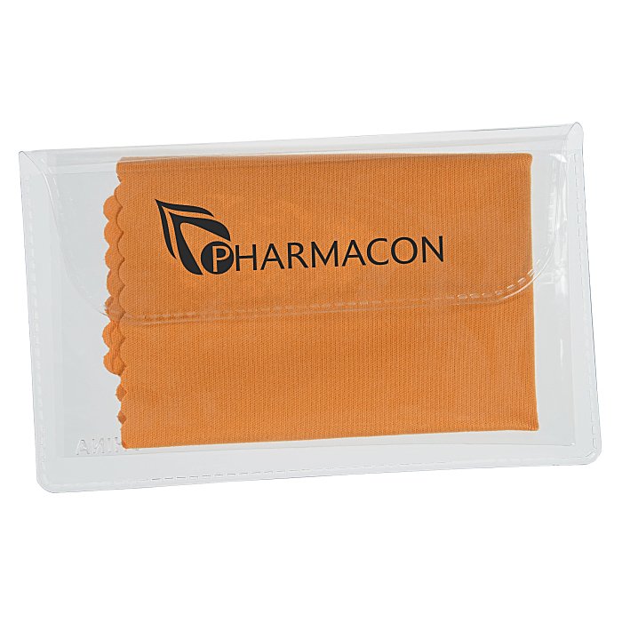 Custom Cleaning Cloth in Printed Pouch