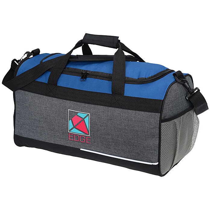 Custom Two-Tone Playoff Duffel - Embroidered